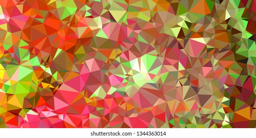 Horizontal mosaic banner. Design element for websites and books headers.