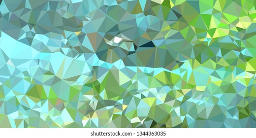 Horizontal mosaic banner. Design element for websites and books headers.