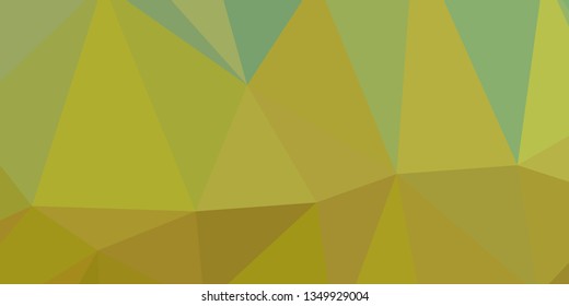 Horizontal mosaic banner. Design element for websites and books headers. Low polygonal texture.