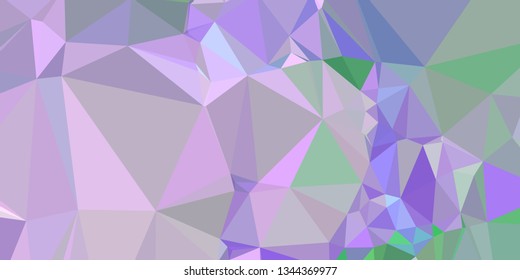Horizontal mosaic banner. Low polygonal texture.