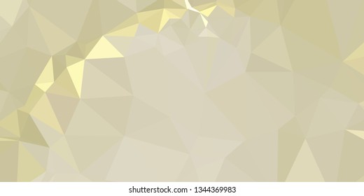 Horizontal mosaic banner. Low polygonal texture.