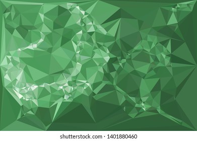 Horizontal mosaic banner. Low polygonal texture