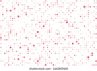 Horizontal Mosaic pattern with small and large squares. with abstract Colorful quarter background. Design elements for web banners, posters, cards. vector illustration.
