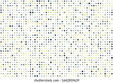 Horizontal Mosaic pattern with small and large squares. with abstract Colorful quarter background. Design elements for web banners, posters, cards. vector illustration.