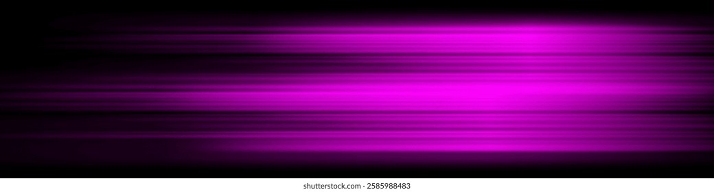 Horizontal motion blur with warm purple hues on a dark background. The glowing streaks sense of speed, energy, and futuristic motion