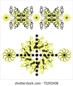 horizontal ornaments