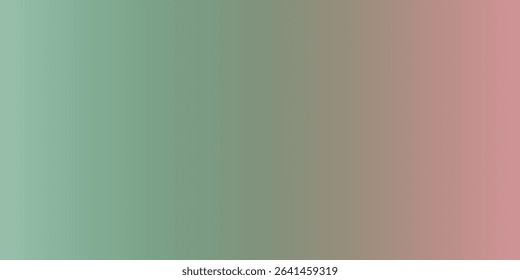 Horizontal pastel gradient background blending mint green to soft pink with a muted beige center – elegant, calm, and minimal abstract design for beauty, lifestyle, web, and print purposes.