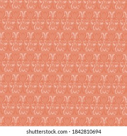 horizontal pattern of interlocking elements in orange tone.