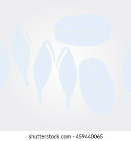   horizontal   pattern of  stylized floral motif, doodles,  spot, stripes, leaves, fruits, copy space . Hand drawn.