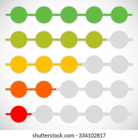 Horizontal progress, loading bars. Steps, phases, progression.