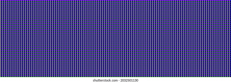 horizontal realistic digital LED screen for pattern and background.