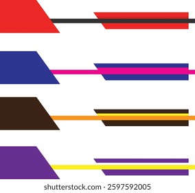 Horizontal red tape. 
red tape