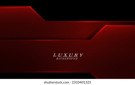 Cortinas horizontales de textura roja con secuencias sobre fondo negro