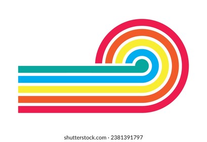 Horizontal retro sunset. Vintage retro design for print on demand, t-shirt design, book covers, poster, canvas print etc. 
