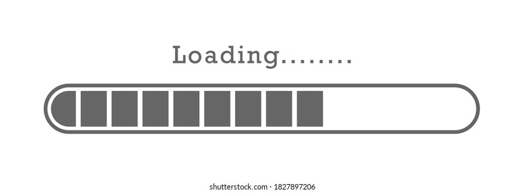 horizontal scale of the load. Simple vector illustration isolated on a white background