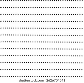 Horizontales líneas sin costuras - patrón de rayas minimalista. Puntadas rectas rotas dibujadas a mano. Líneas índigo dibujadas a mano.