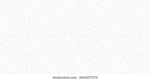 Horizontal fondo de papel sin fisuras con una base blanca y textura moteada fina. Antiguas, efecto orgánico y reciclado. Perfecto para papelería, embalaje o diseños ecológicos. Arrastre hasta el panel Muestras.