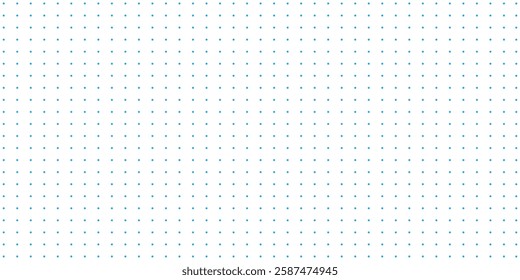 Horizontal seamless vector black dots on white background. Seamless dot grid technology background template. vector illustration eps 888.