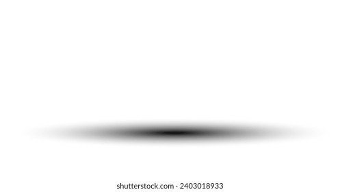  Horizontal shadow line. Shadow podium, table, shelf, stand. Realistic round and line shadow png and shadow effect.