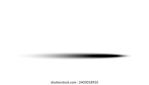  Horizontal shadow line. Shadow podium, table, shelf, stand. Realistic round and line shadow png and shadow effect.