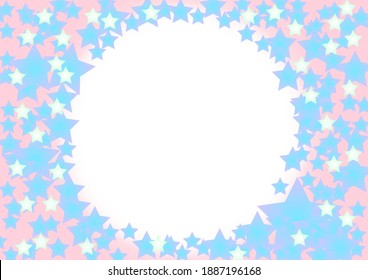 Horizontal size gradient illustration background