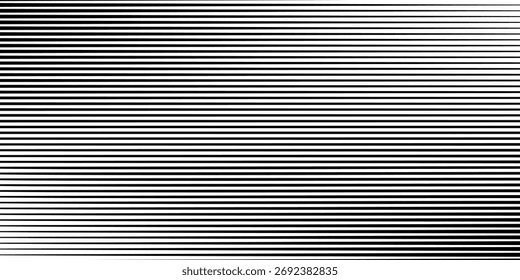 Padrão de meio-tom da linha de velocidade horizontal com efeito de gradiente. Modelo para planos de fundo e texturas estilizadas.