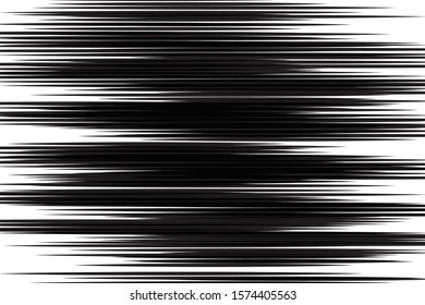 horizontal speed lines on white abstract background. amplitude lines digital sound wave. vector illustration . wallpaper for banner business social media advertising. comic backdrop template design.