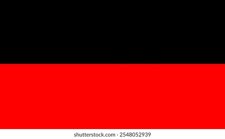 Horizontal split background with solid black on top and vibrant red on the bottom, creating a bold, minimalist, and contrasting design.