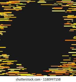 Horizontal stripe background design - abstract vector border graphic