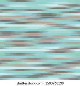 Horizontal stripe ikat design in cool natural colors.  Resembles wood grain.  Gradient, ombre, blurry, soft.  Great for home decor, fashion, stationary.  Generative Art.
