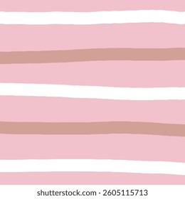 horizontal stripe patterns, wavy hand-drawn lines, soft pastel and earthy tones, editable vector tiles, cozy texture, modern layout for print, packaging, textile, web