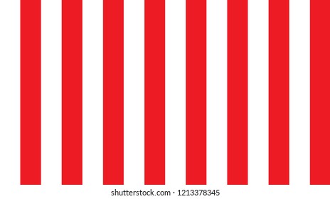  Horizontal stripe.Red and white background.Vector illustration.