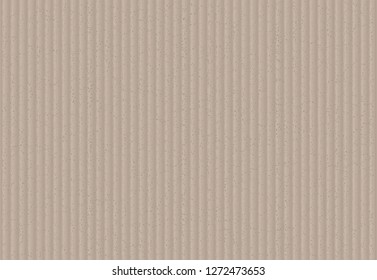 Horizontal stripes of cardboard texture. Vector illustration.