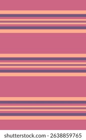 Horizontal stripes in muted peach, mauve, and dusty purple create a calming, minimalist pattern.
