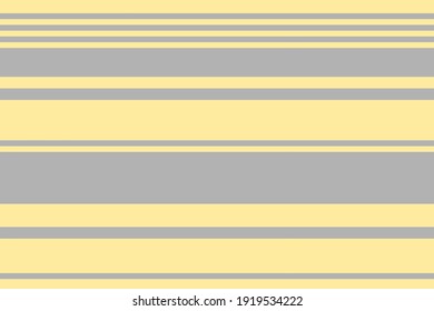 Horizontale Streifen. Parallele gerade Linien. Vorlage für Hintergründe und stilisierte Texturen. Gelb-Grau-Gold. Vektorgrafik