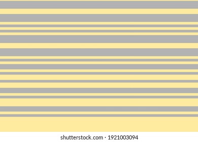 Horizontal stripes. Parallel straight lines. Template for backgrounds and stylized textures. Yellow and gray golor. Vector illustration
