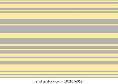Horizontal stripes. Parallel straight lines. Template for backgrounds and stylized textures. Yellow and gray golor. Vector illustration