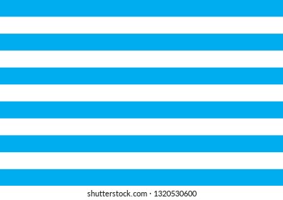 Horizontal stripes pattern.light blue and white background.Vector illustration. - Vector