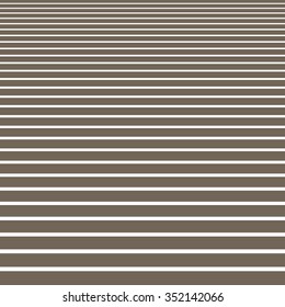 Horizontal stripes perspective vector pattern