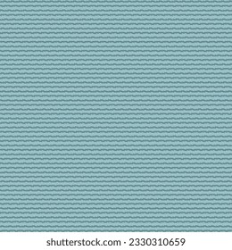 Bandas horizontales con ondulaciones y serraciones. Decoración sencilla en tonos azules. Patrón textil. vector abstracto.