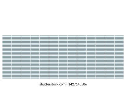 Horizontal stripes vector. Decorative window films. Frosted window films design series.005