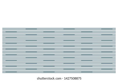 Horizontal stripes vector. Decorative window films. Frosted window films design series.018