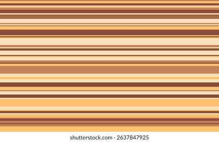Horizontal stripes in warm earth tones create a calming, minimalist background. Perfect for websites, presentations, or textile design.  Evokes feelings of warmth, comfort, and natural simplicity.