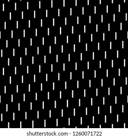 Horizontal strokes pattern. Dashes motif. Hatches background. Dashed wallpaper. Bars image. Linear backdrop. Digital paper, web design, textile print, abstract. Lines ornament. Seamless vector.