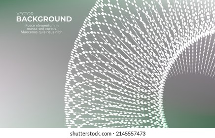 Horizontal template background with light gradient halftone lines, dots and circle for glowing-theme poster, digital business banner, official invitation, data hd page cover and brochure. EPS10 vector