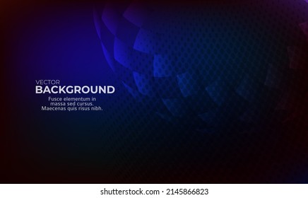 Horizontal template background with light gradient halftone lines, dots and circle for glowing-theme poster, digital business banner, official invitation, data hd page cover and brochure. EPS10 vector