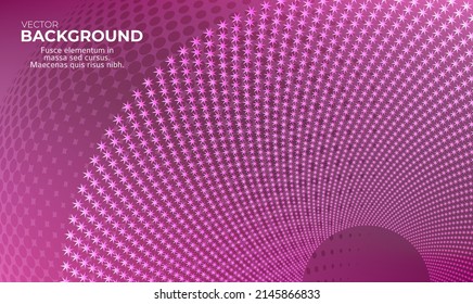 Horizontal template background with light gradient halftone lines, dots and circle for glowing-theme poster, digital business banner, official invitation, data hd page cover and brochure. EPS10 vector