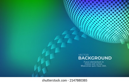 Horizontal template background with light gradient halftone lines, dots and circle for glowing-theme poster, digital business banner, official invitation, data hd page cover and brochure. EPS10 vector