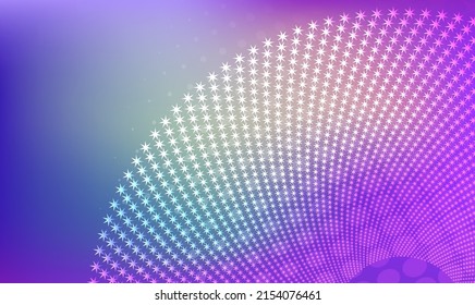 Horizontal template background with light gradient halftone lines, dots and circle for glowing-theme poster, digital business banner, official invitation, data hd page cover and brochure. EPS10 vector