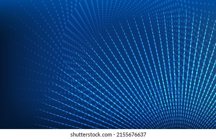 Horizontal template background with light gradient halftone lines, dots and circle for glowing-theme poster, digital business banner, official invitation, data hd page cover and brochure. EPS10 vector